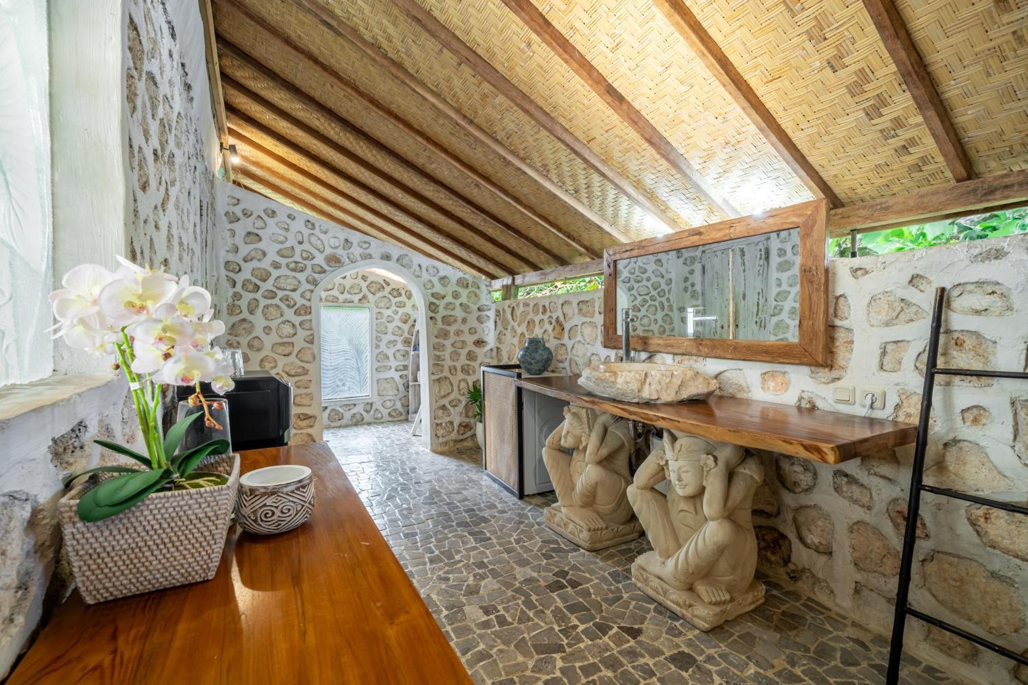 Balangan Beach Villa Idaman Bungalows Jimbaran Eksteriør billede