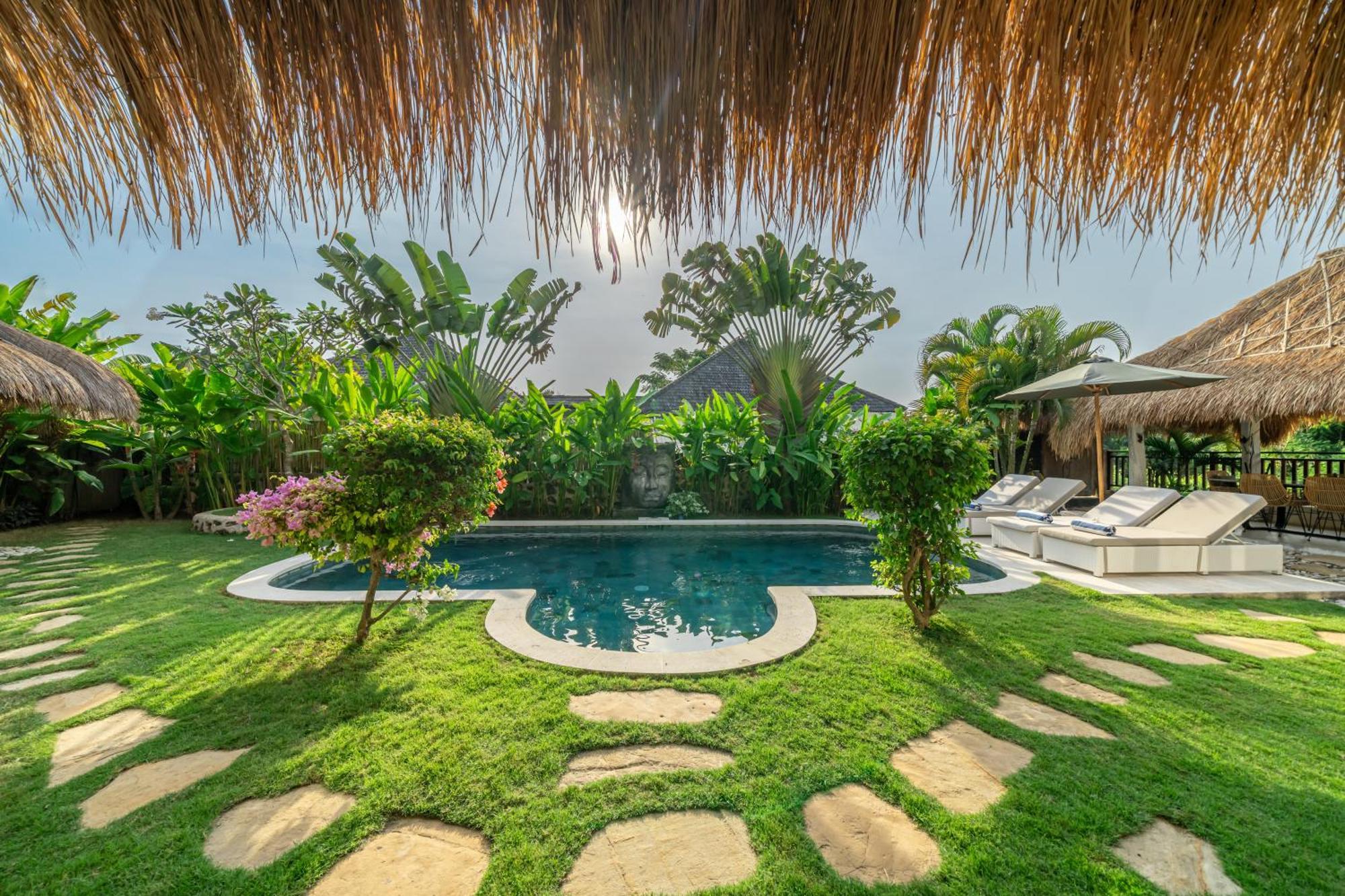 Balangan Beach Villa Idaman Bungalows Jimbaran Eksteriør billede