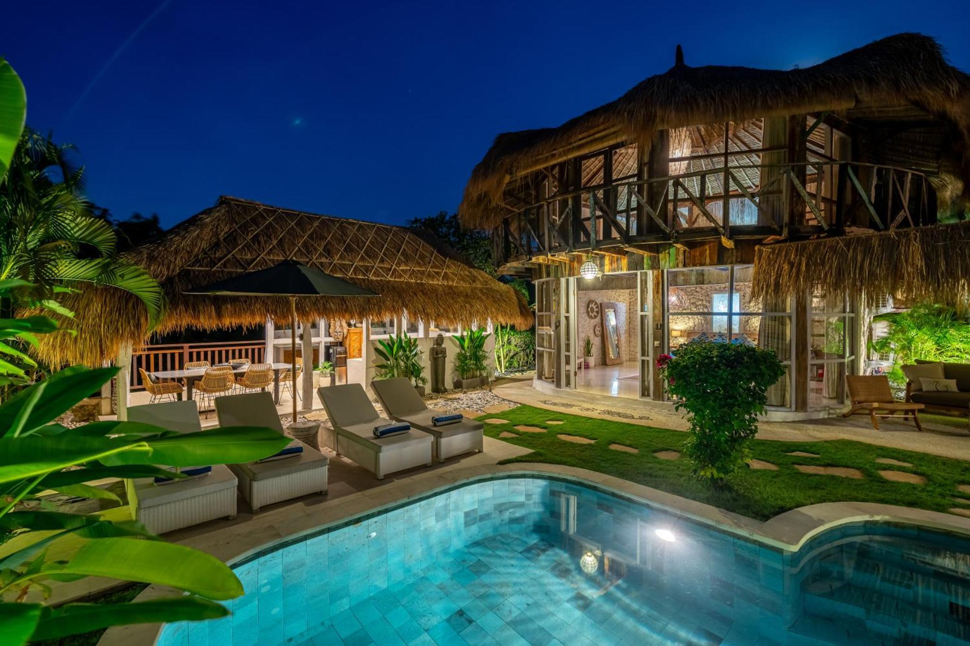 Balangan Beach Villa Idaman Bungalows Jimbaran Eksteriør billede