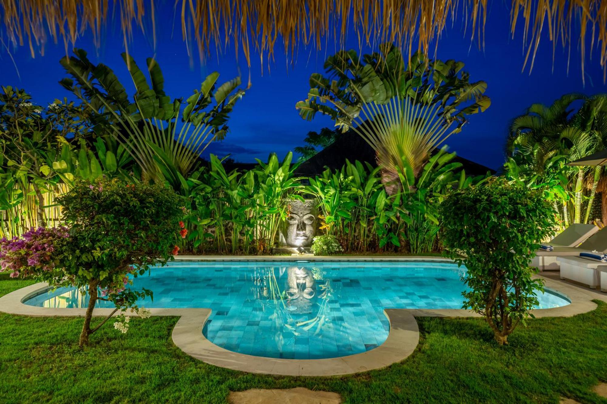 Balangan Beach Villa Idaman Bungalows Jimbaran Eksteriør billede