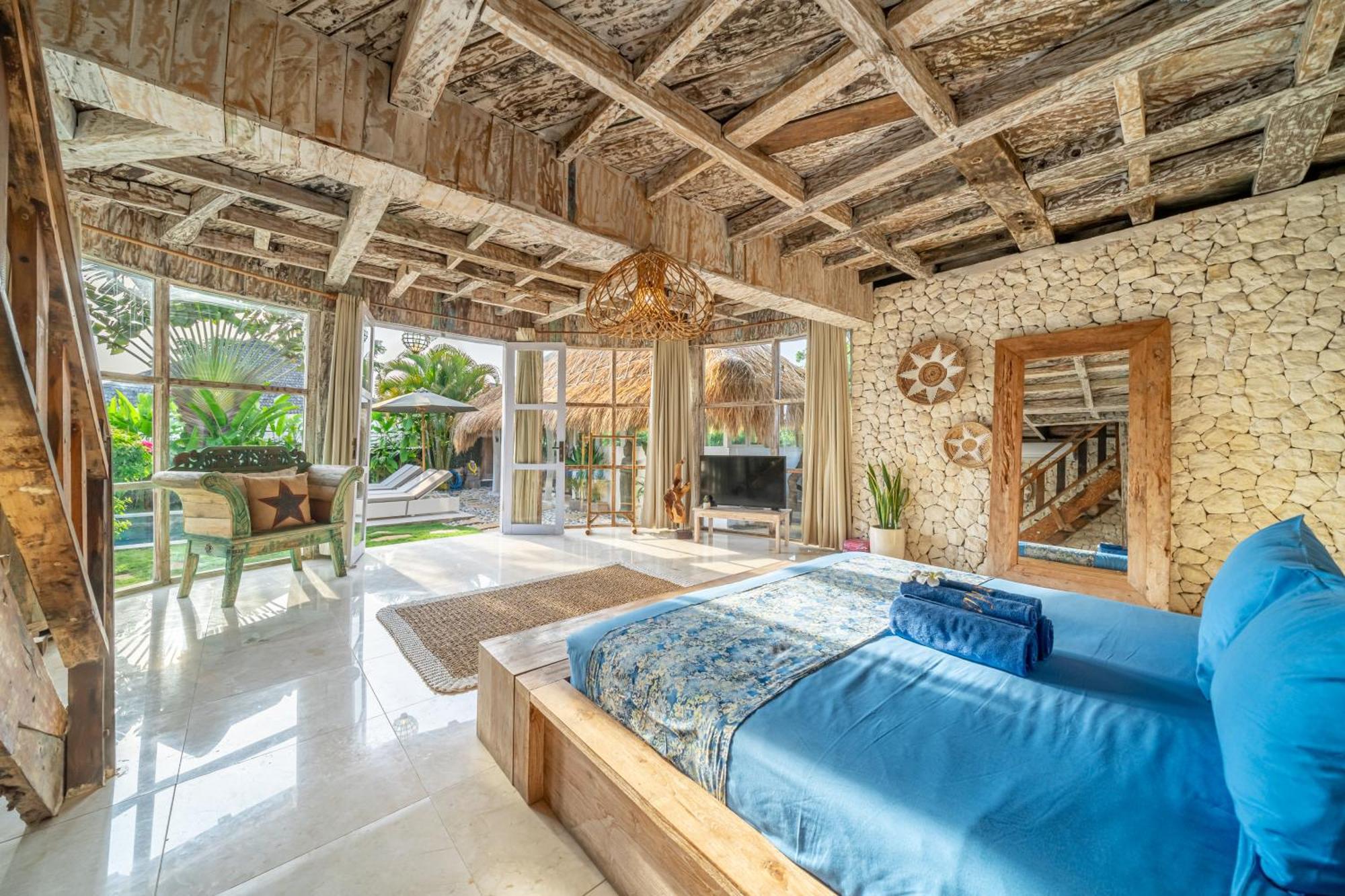Balangan Beach Villa Idaman Bungalows Jimbaran Eksteriør billede