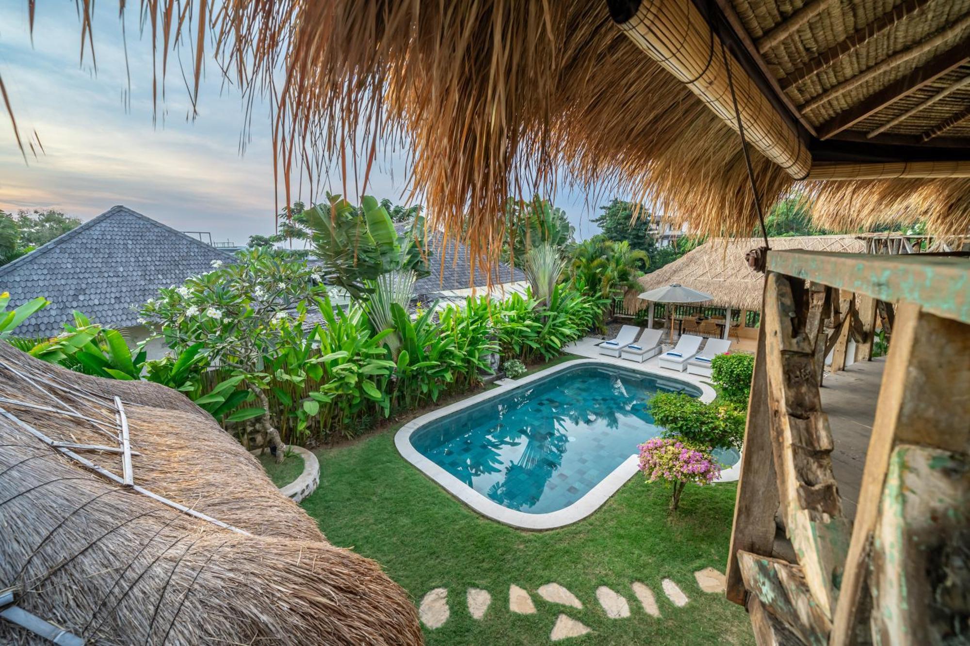 Balangan Beach Villa Idaman Bungalows Jimbaran Eksteriør billede