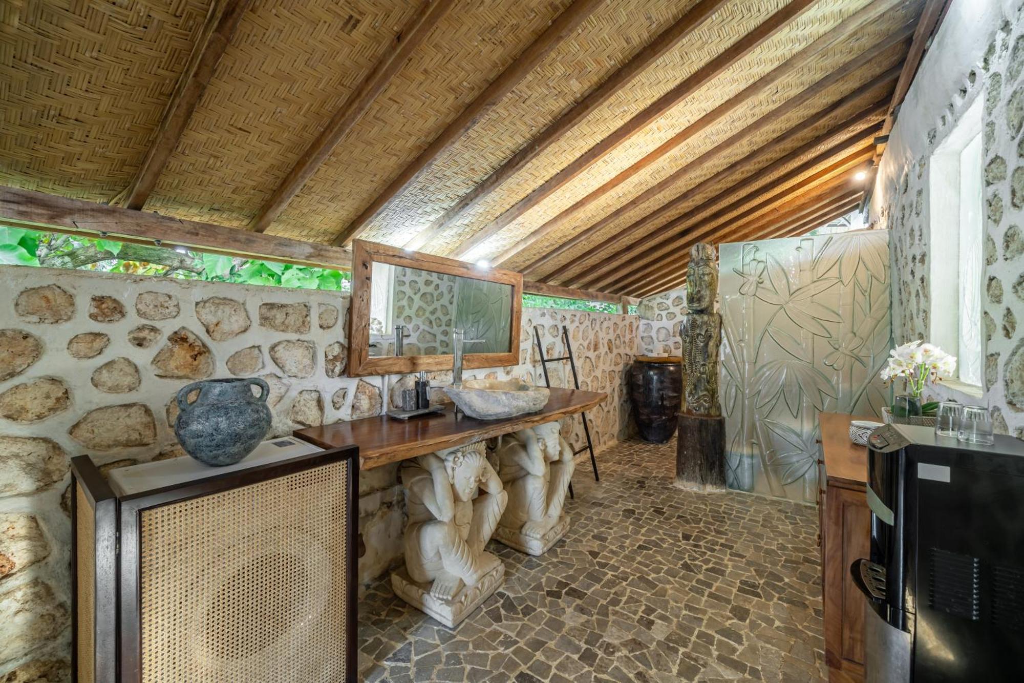Balangan Beach Villa Idaman Bungalows Jimbaran Eksteriør billede