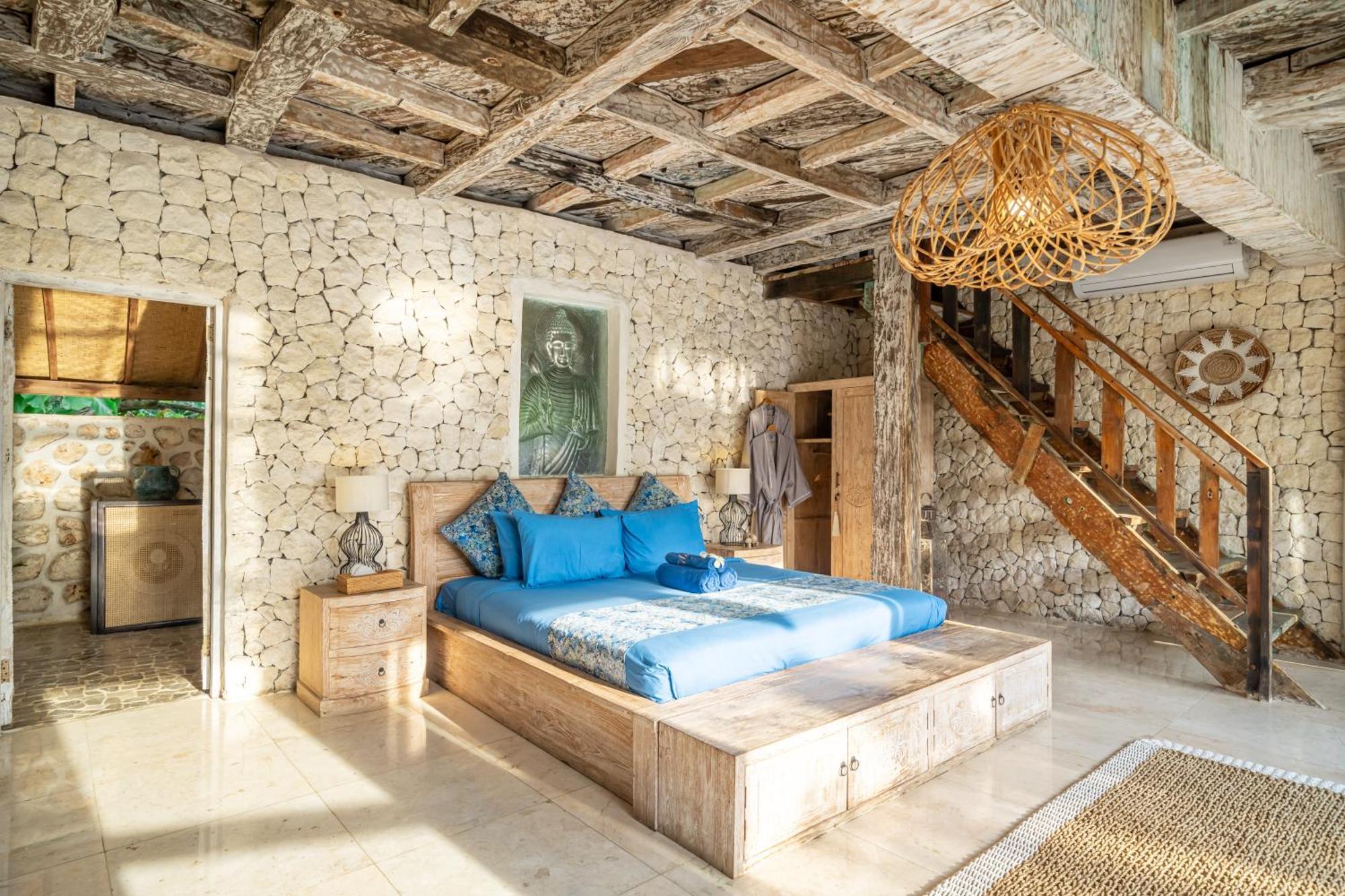 Balangan Beach Villa Idaman Bungalows Jimbaran Eksteriør billede